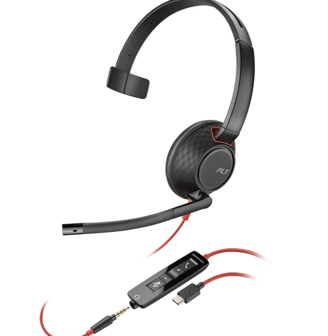 Słuchawki HP Poly Blackwire C5210 USB-C Headset +Inline Cable Bulk