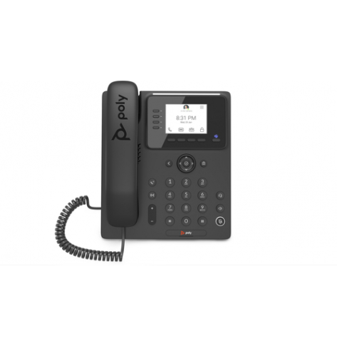 HP Poly CCX 350 Business Media Phone for Microsoft Teams and PoE-enabled WW