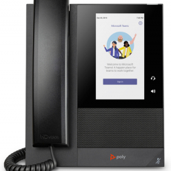 HP Poly CCX 400 Business Media Phone for Microsoft Teams and PoE-enabled No localization