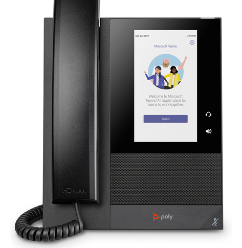 Telefon VoIP HP Poly CCX 400 Business Media Phone for Microsoft Teams and PoE-enabled No localization