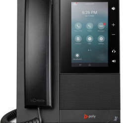 HP Poly CCX 500 Business Media Phone with Open SIP and PoE-enabled