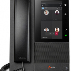 HP Poly CCX 505 Business Media Phone for Microsoft Teams and PoE-enabled