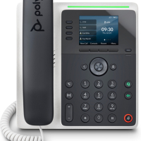 Telefon VoIP HP Poly Edge E220 IP Phone and PoE-enabled