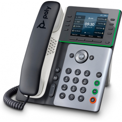 HP Poly Edge E300 IP Phone and PoE-enabled