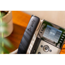 HP Poly Edge E300 IP Phone and PoE-enabled