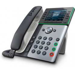 Telefon VoIP HP Poly Edge E320 IP Phone and PoE-enabled