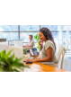 Telefon VoIP HP Poly Edge E400 IP Phone and PoE-enabled