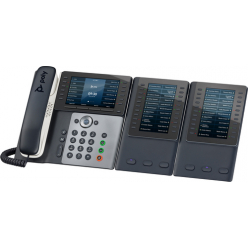 HP Poly Edge E500 IP Phone and PoE-enabled