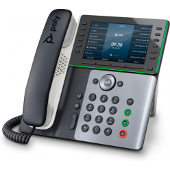 HP Poly Edge E500 IP Phone and PoE-enabled