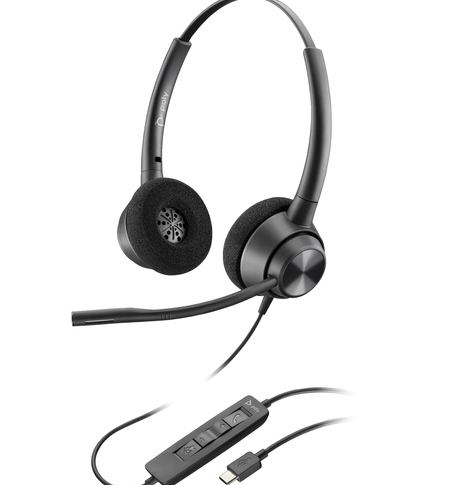 Słuchawki HP Poly EncorePro 320 Stereo USB-C Headset TAA