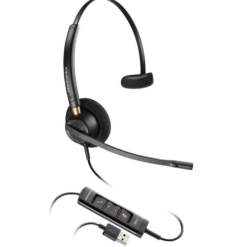 Słuchawki HP Poly EncorePro 515 Microsoft Teams Certified Monoaural with USB-A Headset