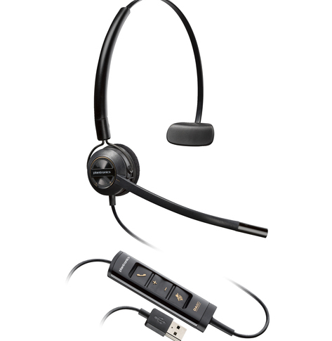 Słuchawki HP Poly EncorePro 545 USB-A Convertible Headset