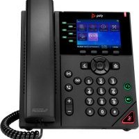 Telefon VoIP HP Poly OBi VVX 350 6-Line IP Phone and PoE-enabled