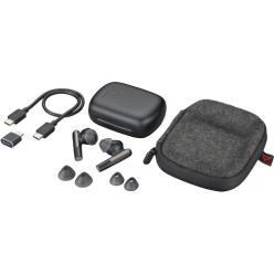 Słuchawki HP Poly Voyager Free 60 UC Black Earbuds +BT700 USB-C Adapter +Basic Charge Case