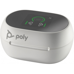 Słuchawki HP Poly Voyager Free 60+ UC M White Sand Earbuds +BT700 USB-A Adapter +Touchscreen Charge Case