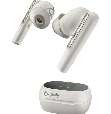 Końcówka douszna HP Poly Voyager Free 60/60+ Microsoft Teams Certified White Earbuds 2 Pieces