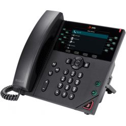 HP Poly VVX 450 12-Line IP Phone and PoE-enabled WW