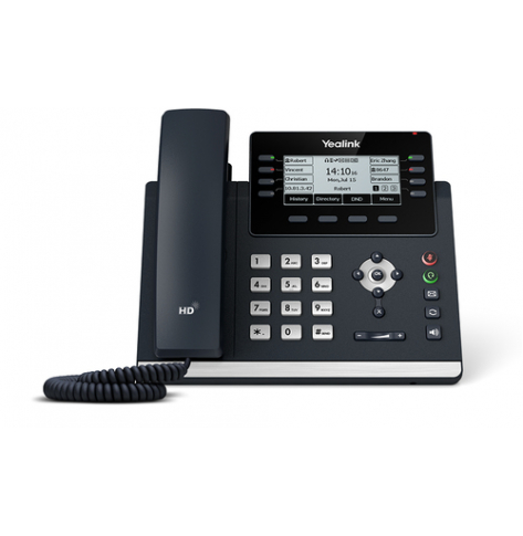 Telefon VoIP YEALINK SIP-T43U - VOIP PHONE WITHOUT POWER SUPPLY