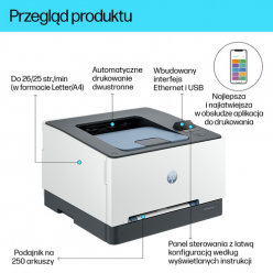 Drukarka HP Color LaserJet Pro 3202dn 25ppm