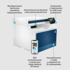 Drukarka HP Color LaserJet Pro MFP 4302fdn