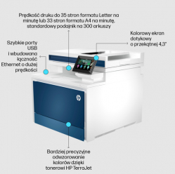 Drukarka HP Color LaserJet Pro MFP 4302fdn