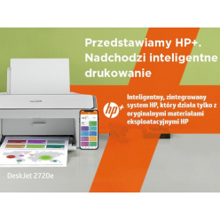 Drukarka HP DeskJet 2720e A4 Color WIFI USB Print Copy Scan Inkjet 20ppm