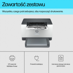 Drukarka HP LaserJet M209dw A4 mono 29ppm USB WiFi