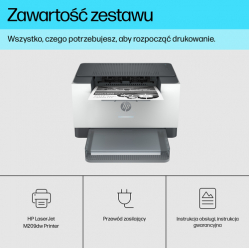 Drukarka HP LaserJet M209dw A4 mono 29ppm USB WiFi