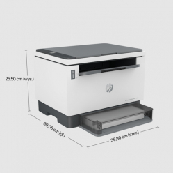 Drukarka HP LaserJet Tank MFP 1604w MFP Mono B/W laser 216x297mm A4 14ppmcopy 22ppmprint 150 sheets USB LAN WIFI Bluetooth