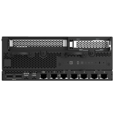 Serwer Lenovo ThinkEdge SE360 V2 D-2733NT 32GB 10/25Gb IO Module M.2/PCIe Riser 2x300W External PSU XCC Platinum Desktop Mode