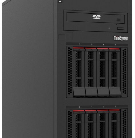 Serwer Lenovo ThinkSystem ST250 V3 Xeon E-2436 1x32GB O/B 2.5 HS 5350-8i HS 800W Titanium XCC2 Platinum No DVD