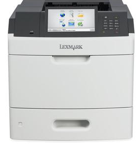 LEXMARK MS812de monochrom A4 laserprinter USB 68ppm 512MB Duplex