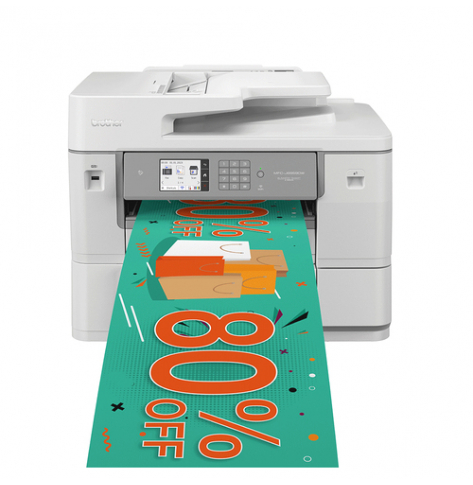 Drukarka BROTHER MFC-J6959DW MFP colour ink-jet 25ppm copy 30ppm print 850 sheets USB LAN WIFI NFC USB host