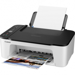 Drukarka CANON Pixma TS3452 czarny white A4 MFP print copy scan 7.7 ipm