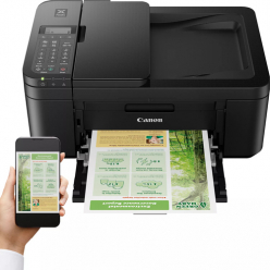 Drukarka CANON PIXMA TR4650 BK color inkjet MFP WIFI Print Copy Scan Fax Cloud 8.8 ipm mono / 4.4 ipm colour