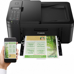 Drukarka CANON PIXMA TR4650 BK color inkjet MFP WIFI Print Copy Scan Fax Cloud 8.8 ipm mono / 4.4 ipm colour