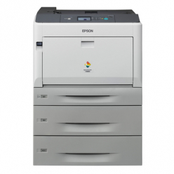 EPSON AcuLaser C9300D2TN A3 color USB 30ppm A4 4800RIT Duplex 2 Paper Trays and Network