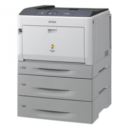 EPSON AcuLaser C9300D2TN A3 color USB 30ppm A4 4800RIT Duplex 2 Paper Trays and Network