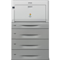 Drukarka EPSON AcuLaser C9300D3TNC A3 color USB 30ppm A4 4800RIT Duplex 3 Paper Trays, Stand and Network