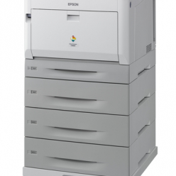 EPSON AcuLaser C9300D3TNC A3 color USB 30ppm A4 4800RIT Duplex 3 Paper Trays, Stand and Network