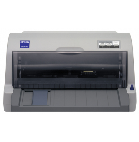 Drukarka EPSON LQ 630 Mono B/W dot-matrix 360x180dpi 24 pin 360 char/sec parallel USB 2.0