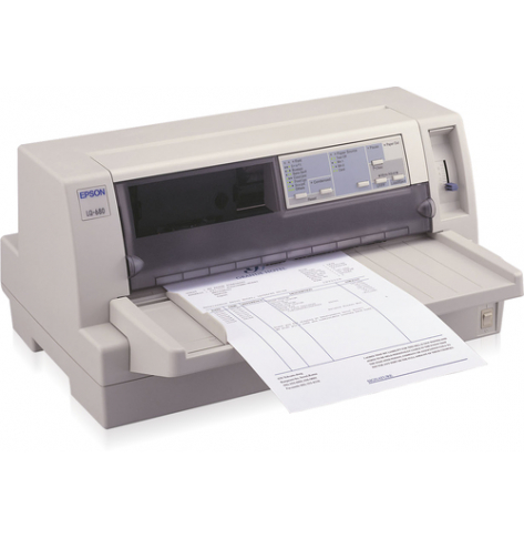 EPSON LQ-680 Pro A4 PAR 24 pin dot matrix 360x360dpi 64KB s/w 413 char/sec