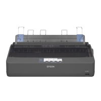 Drukarka EPSON LX 1350 Mono B/W dot-matrix A3 240x144dpi 9 pin 357 char/sec parallel USB serial
