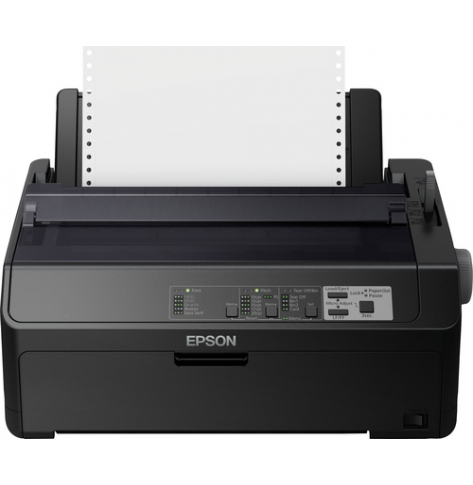 Drukarka EPSON FX 890II Mono B/W dot-matrix Roll 21.6cm JIS B4 254mm width 240x144dpi 9 pin 738 char/sec parallel USB 2.0