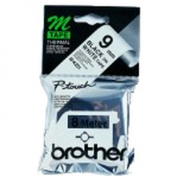 BROTHER MK221 tape cassette 9mmx8m white black none laminate for P-touch 60 65 75 80 85 110