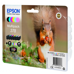 Multipack Epson C13T37884010 6-colours Claria Photo HD 378