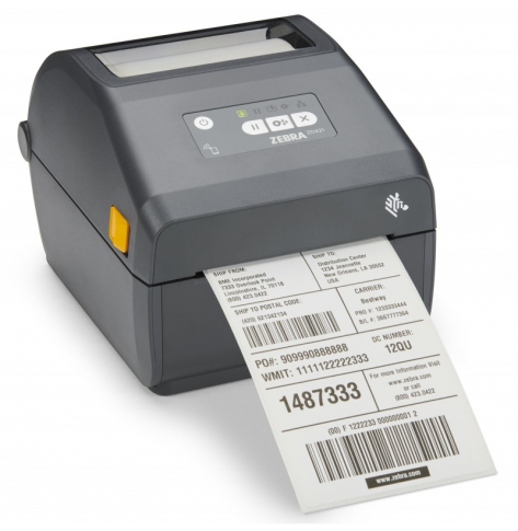 Drukarka ZEBRA Direct Thermal ZD421 203 dpi USB USB Host Modular Connectivity Slot BTLE5 EU and UK Cords Swiss Font EZPL