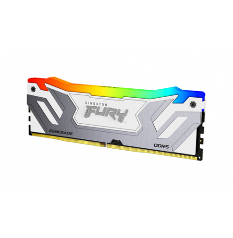 Pamięć KINGSTON 24GB 8400MT/s DDR5 CL40 CUDIMM FURY Renegade RGB White XMP