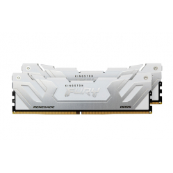 Pamięć KINGSTON 48GB 8400MT/s DDR5 CL40 CUDIMM Kit of 2 FURY Renegade White XMP