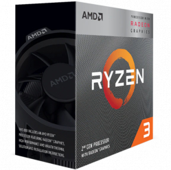 Procesor AMD Ryzen 3 4300G 4GHz AM4 4C/8T 65W 6MB with Wraith Stealth Cooler MULTIPACK